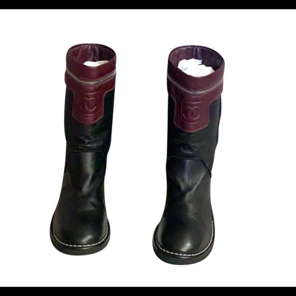 CHANEL MOTO BOOT